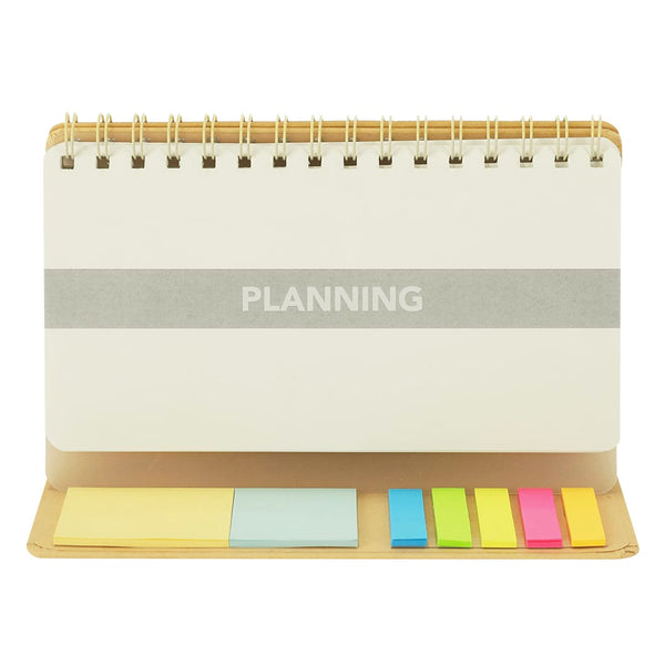 Quaderno Pianificatore Gambel natural - personalizzabile con logo