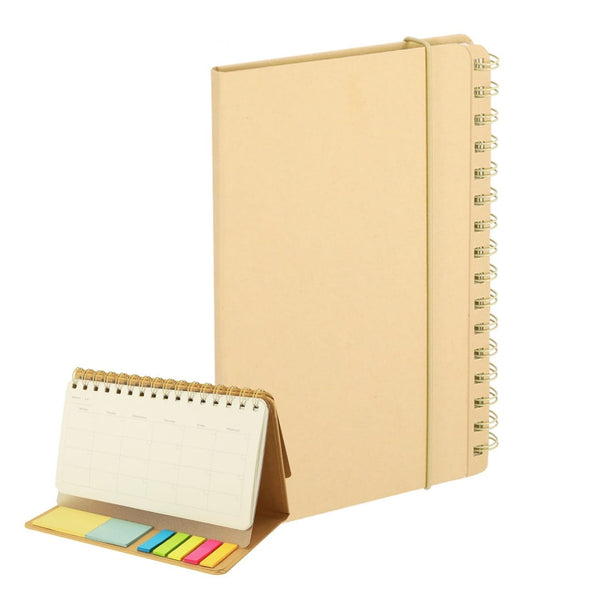 Quaderno Pianificatore Gambel natural - personalizzabile con logo