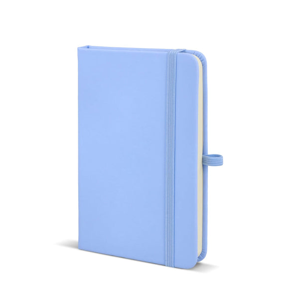 Quaderno PU Sora A6 blu navy - personalizzabile con logo