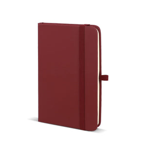 Quaderno PU Sora A6 Bordeaux - personalizzabile con logo