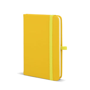 Quaderno PU Sora A6 Giallo - personalizzabile con logo