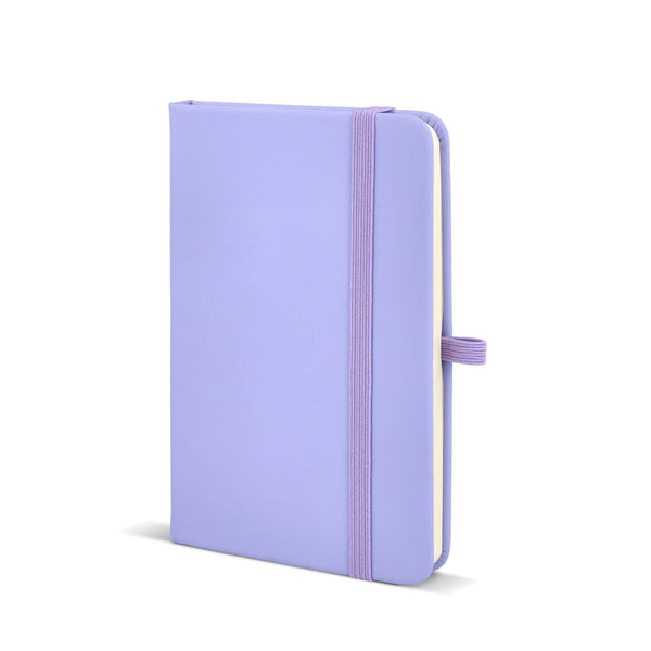 Quaderno PU Sora A6 rosa - personalizzabile con logo