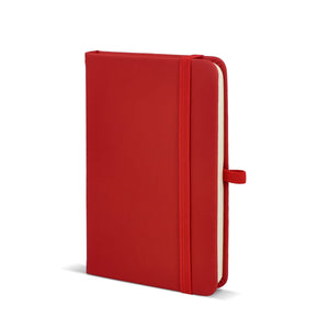 Quaderno PU Sora A6 Rosso - personalizzabile con logo