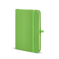 Quaderno PU Sora A6 verde - personalizzabile con logo