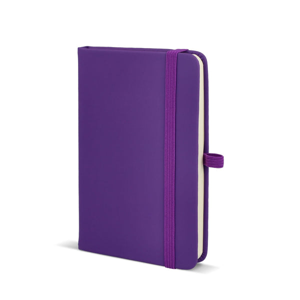 Quaderno PU Sora A6 Viola - personalizzabile con logo