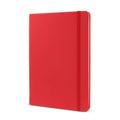 Quaderno R-PET/PU GRS A5 Rosso - personalizzabile con logo