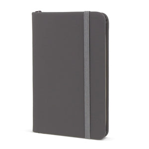 Quaderno R-PET/PU GRS A6 Grigio - personalizzabile con logo