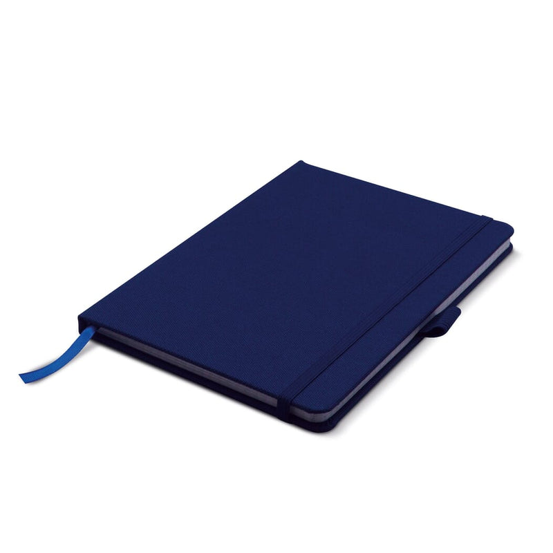 Quaderno RPET A5 blu navy - personalizzabile con logo