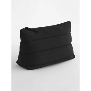Quilted Accessory Case nero - personalizzabile con logo