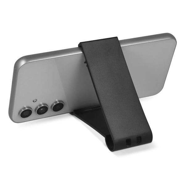 R-ABS Supporto per telefono da scrivania pieghevole e portatile - personalizzabile con logo