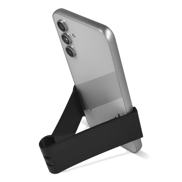 R-ABS Supporto per telefono da scrivania pieghevole e portatile - personalizzabile con logo