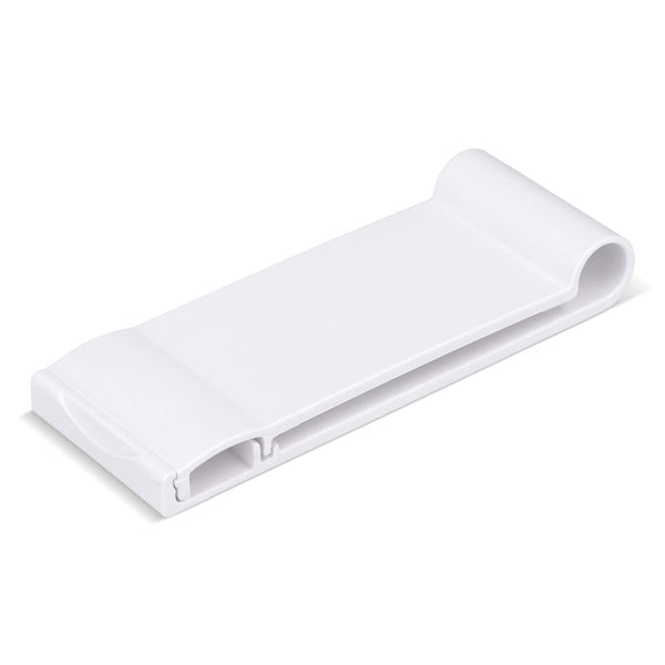 R-ABS Supporto per telefono da scrivania pieghevole e portatile - personalizzabile con logo