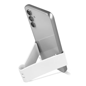 R-ABS Supporto per telefono da scrivania pieghevole e portatile - personalizzabile con logo