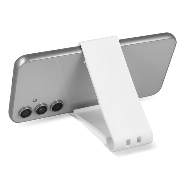 R-ABS Supporto per telefono da scrivania pieghevole e portatile - personalizzabile con logo