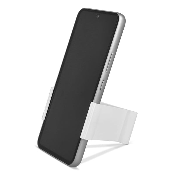 R-ABS Supporto per telefono da scrivania pieghevole e portatile - personalizzabile con logo