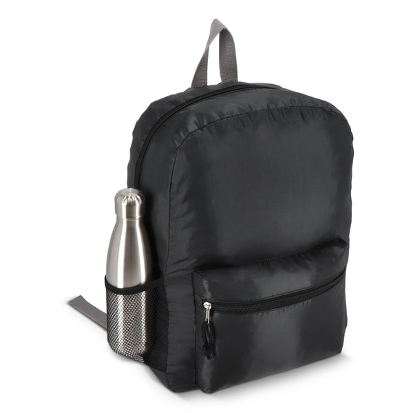 R-PET 190T Zaino leggero 30,5 x 12,7 x 42 cm 16 L - personalizzabile con logo