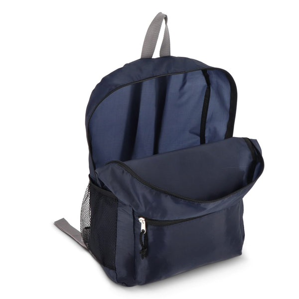 R-PET 190T Zaino leggero 30,5 x 12,7 x 42 cm 16 L - personalizzabile con logo