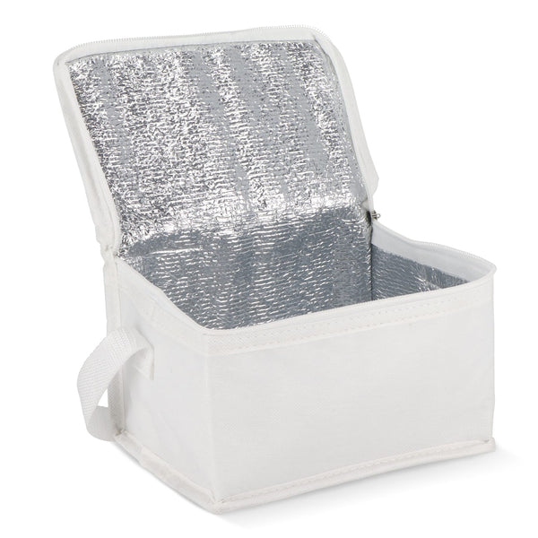 R-PET 6 Borsa termica in tessuto non tessuto 20x 13 x 12,5 cm 75g/m² - personalizzabile con logo