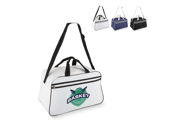 R-PET 600D Borsa sportiva e da viaggio 48 x 25 x 28 cm 30 L - personalizzabile con logo