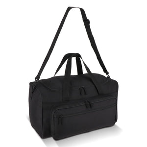R-PET 600D Borsa sportiva e da viaggio 51 x 25 x 29 cm 37 L Nero - personalizzabile con logo