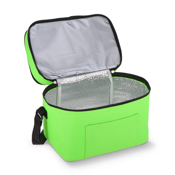 R-PET 600D Borsa termica a doppio scomparto 30 x 20 x 25 cm 12L - personalizzabile con logo