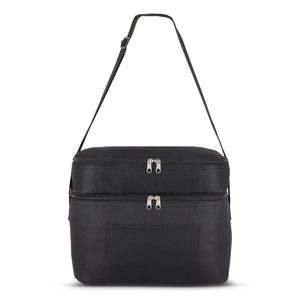 R-PET 600D Borsa termica a doppio scomparto 30 x 20 x 25 cm 12L - personalizzabile con logo