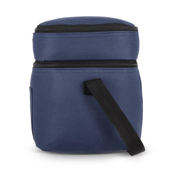 R-PET 600D Borsa termica a doppio scomparto 30 x 20 x 25 cm 12L - personalizzabile con logo