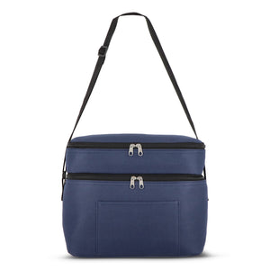 R-PET 600D Borsa termica a doppio scomparto 30 x 20 x 25 cm 12L - personalizzabile con logo