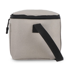 R-PET 600D Borsa termica per 6 lattine 25 x 14,5 x 15,5 cm 5 L - personalizzabile con logo