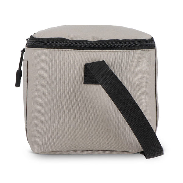 R-PET 600D Borsa termica per 6 lattine 25 x 14,5 x 15,5 cm 5 L - personalizzabile con logo