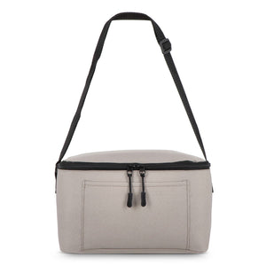 R-PET 600D Borsa termica per 6 lattine 25 x 14,5 x 15,5 cm 5 L - personalizzabile con logo