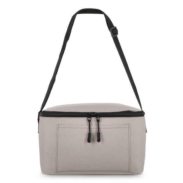 R-PET 600D Borsa termica per 6 lattine 25 x 14,5 x 15,5 cm 5 L - personalizzabile con logo