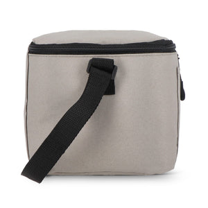 R-PET 600D Borsa termica per 6 lattine 25 x 14,5 x 15,5 cm 5 L - personalizzabile con logo