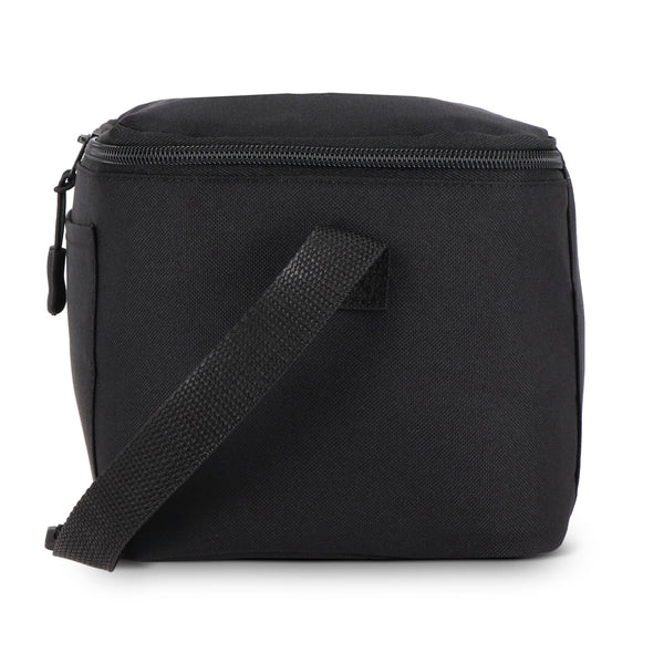 R-PET 600D Borsa termica per 6 lattine 25 x 14,5 x 15,5 cm 5 L - personalizzabile con logo