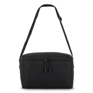 R-PET 600D Borsa termica per 6 lattine 25 x 14,5 x 15,5 cm 5 L - personalizzabile con logo