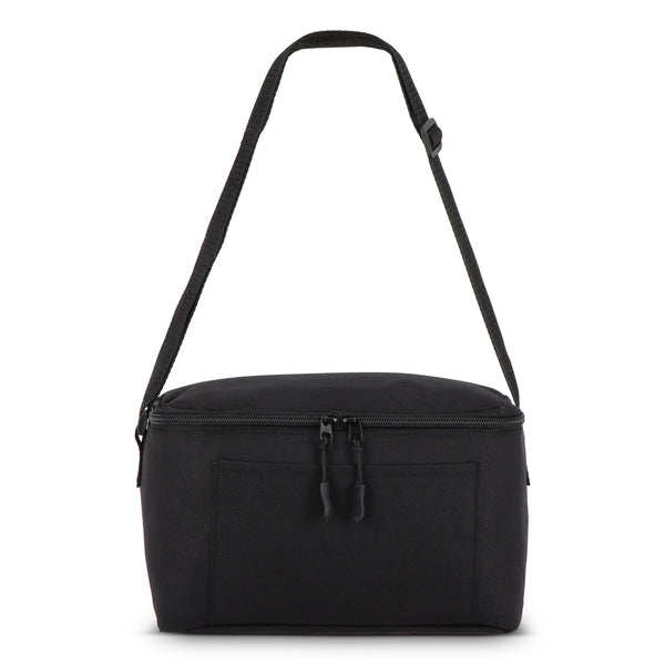 R-PET 600D Borsa termica per 6 lattine 25 x 14,5 x 15,5 cm 5 L - personalizzabile con logo
