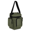 R-PET 600D Borsa termica per il pranzo 10L verde calce - personalizzabile con logo
