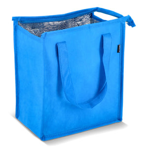 R-PET Borsa frigo in tessuto non tessuto 23x 15 x 27,5 cm 75g/m² - personalizzabile con logo