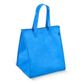 R-PET Borsa frigo in tessuto non tessuto 33x 25,5 x 37cm 75g/m² azzurro - personalizzabile con logo