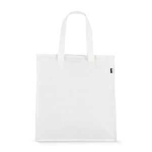 R-PET Borsa frigo in tessuto non tessuto 33x 25,5 x 37cm 75g/m² - personalizzabile con logo