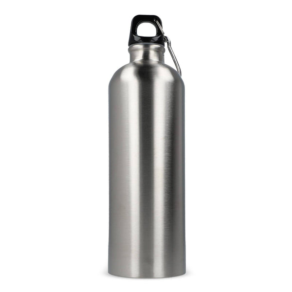 R-SS bottiglia a parete singola con moschettone 750ml - personalizzabile con logo