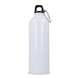 R-SS bottiglia a parete singola con moschettone 750ml - personalizzabile con logo