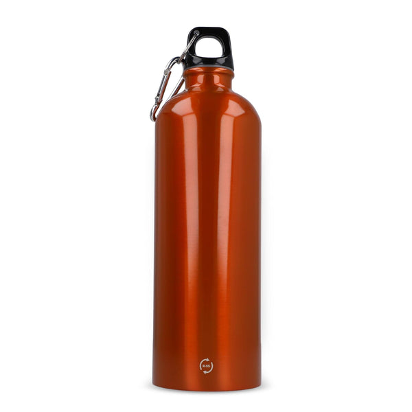 R-SS bottiglia a parete singola con moschettone 750ml - personalizzabile con logo