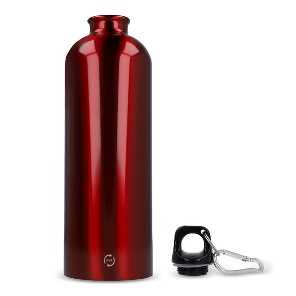 R-SS bottiglia a parete singola con moschettone 750ml - personalizzabile con logo