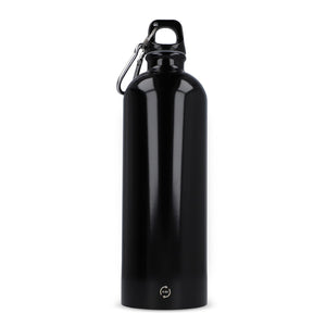 R-SS bottiglia a parete singola con moschettone 750ml - personalizzabile con logo