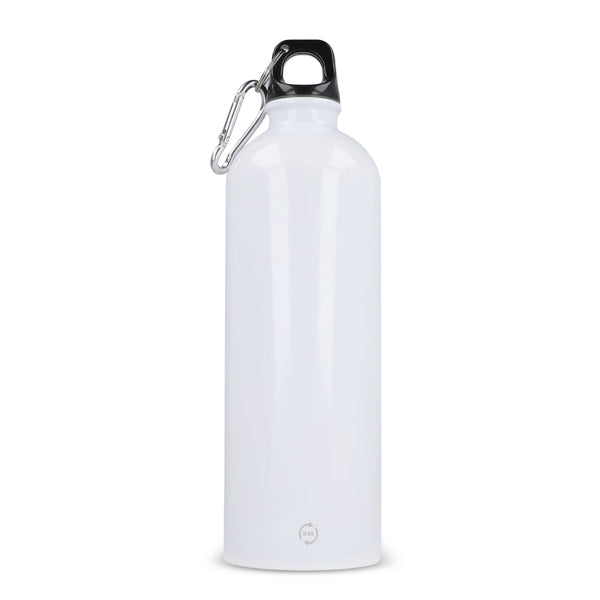 R-SS bottiglia a parete singola con moschettone 750ml - personalizzabile con logo