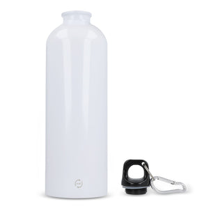 R-SS bottiglia a parete singola con moschettone 750ml - personalizzabile con logo
