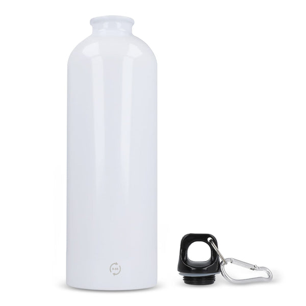 R-SS bottiglia a parete singola con moschettone 750ml - personalizzabile con logo