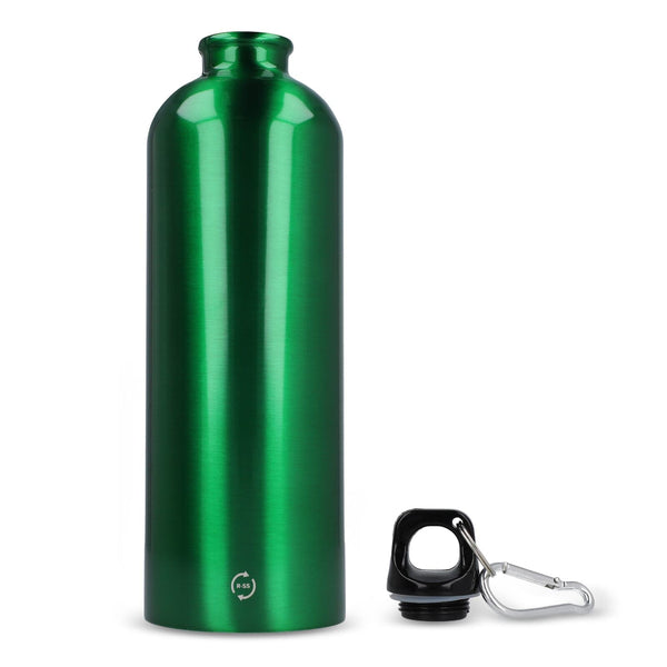 R-SS bottiglia a parete singola con moschettone 750ml - personalizzabile con logo