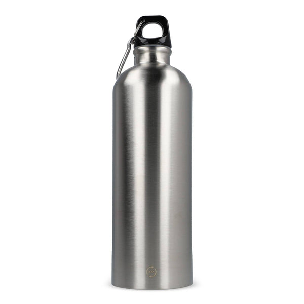 R-SS bottiglia a parete singola con moschettone 750ml - personalizzabile con logo